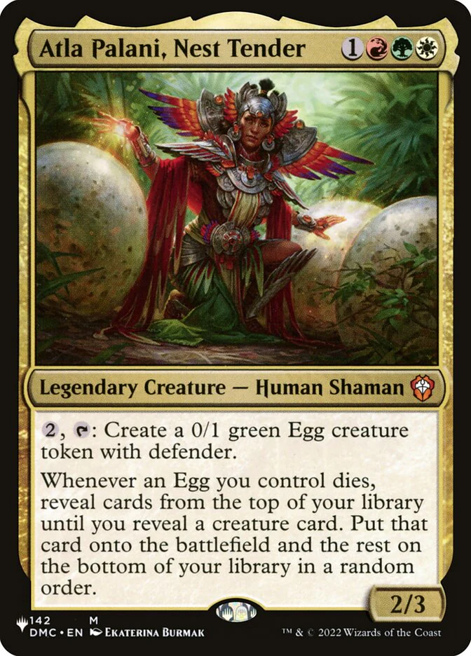 Atla Palani, Nest Tender - Legendary