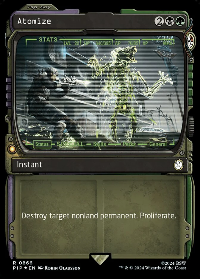 Atomize - Inverted - Showcase - Surge Foil (Foil)