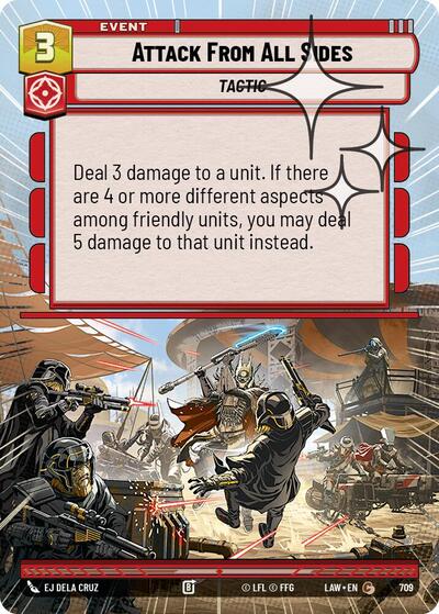 Attack From All Sides (Hyperspace) - Foil