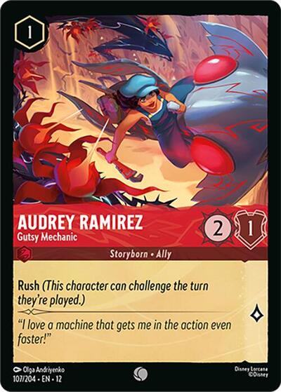 Audrey Ramirez - Gutsy Mechanic - Foil