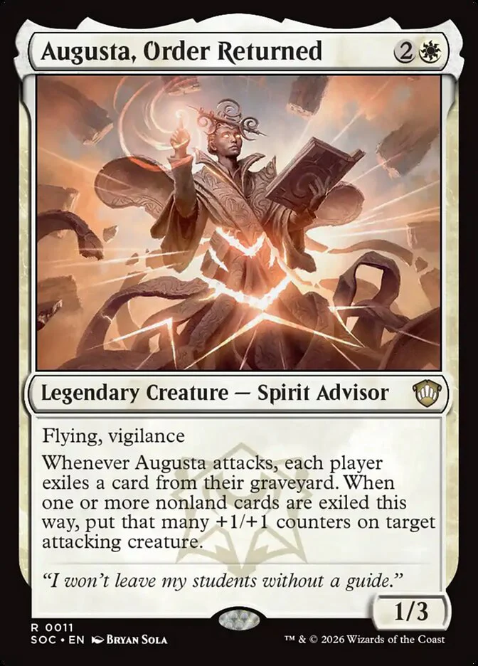 Augusta, Order Returned - Legendary