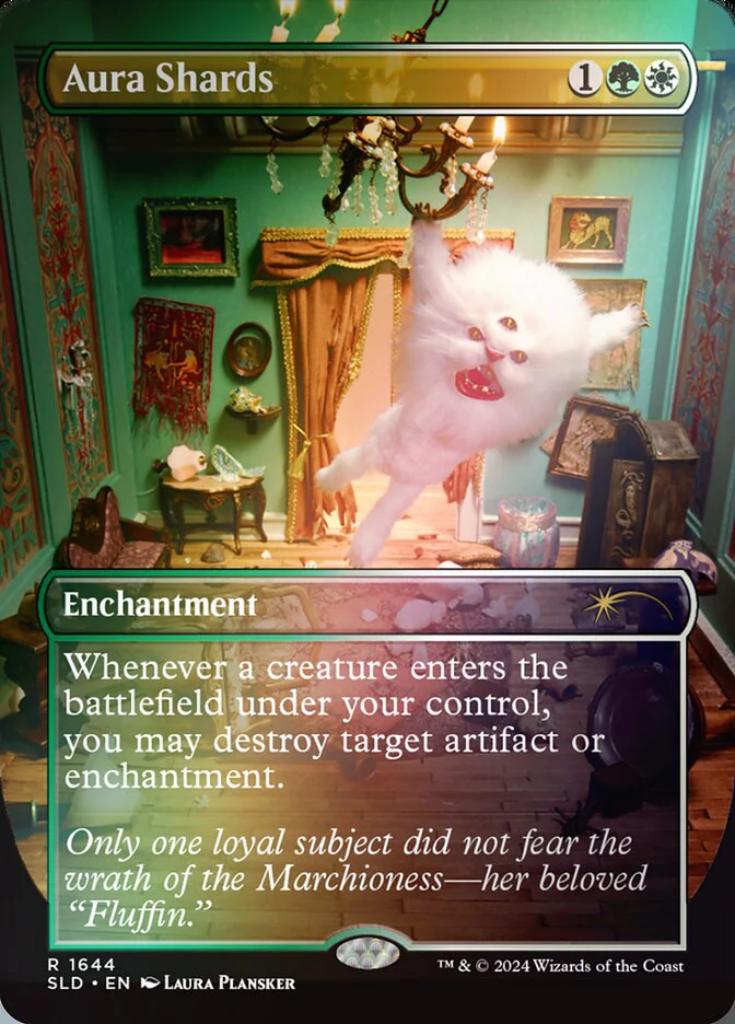 Aura Shards - Borderless - Full Art (Foil)