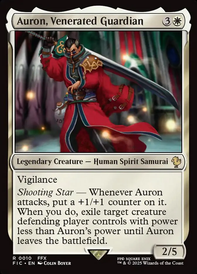 Auron, Venerated Guardian - Legendary