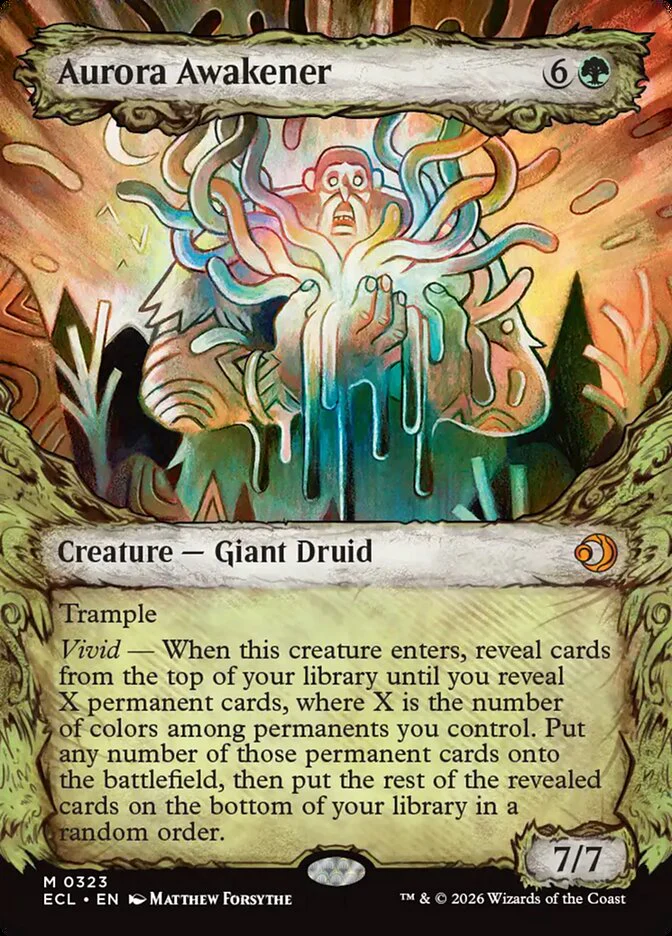 Aurora Awakener - Borderless - Showcase (Foil)