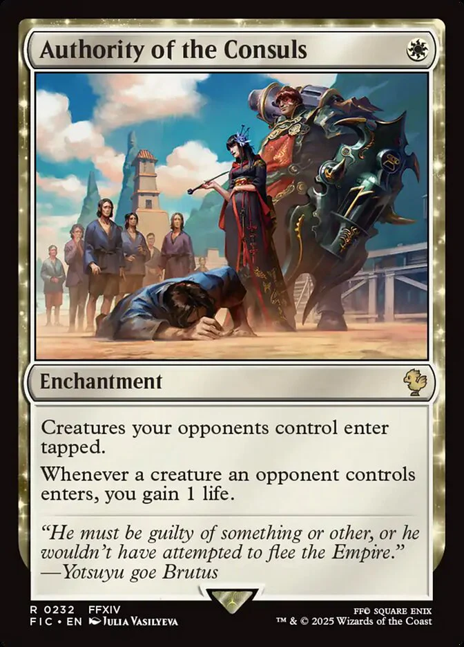 Authority of the Consuls - Enchantment
