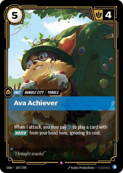 Ava Achiever - Foil