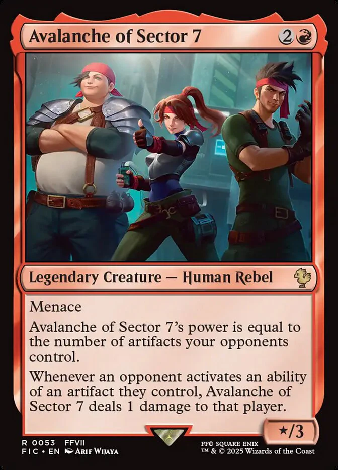 Avalanche of Sector 7 - Legendary