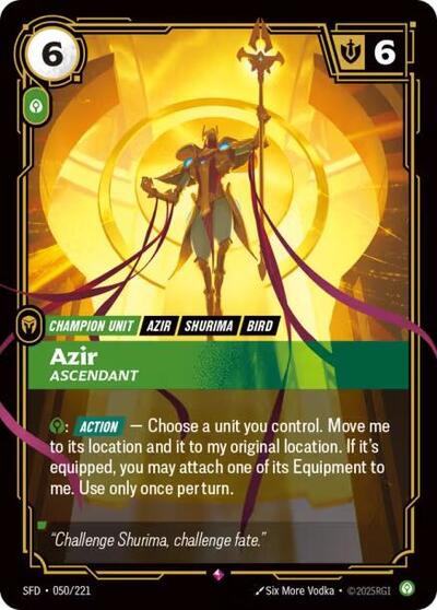 Azir - Ascendant (Alternate Art) - Foil
