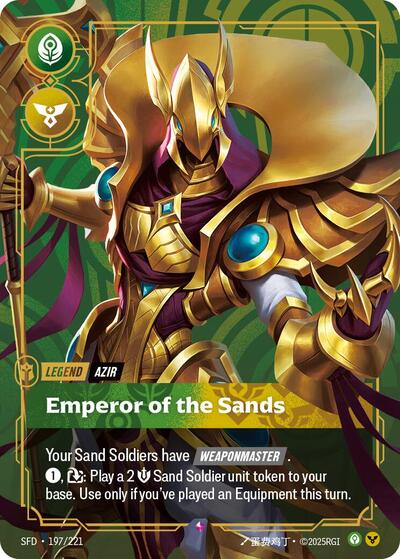 Azir - Emperor of the Sands - Foil
