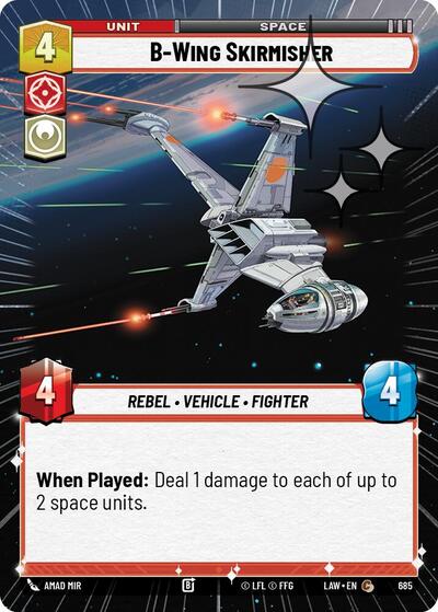 B-Wing Skirmisher (Hyperspace) - Foil