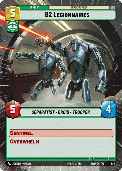 B2 Legionnaires  (Hyperspace) - Foil