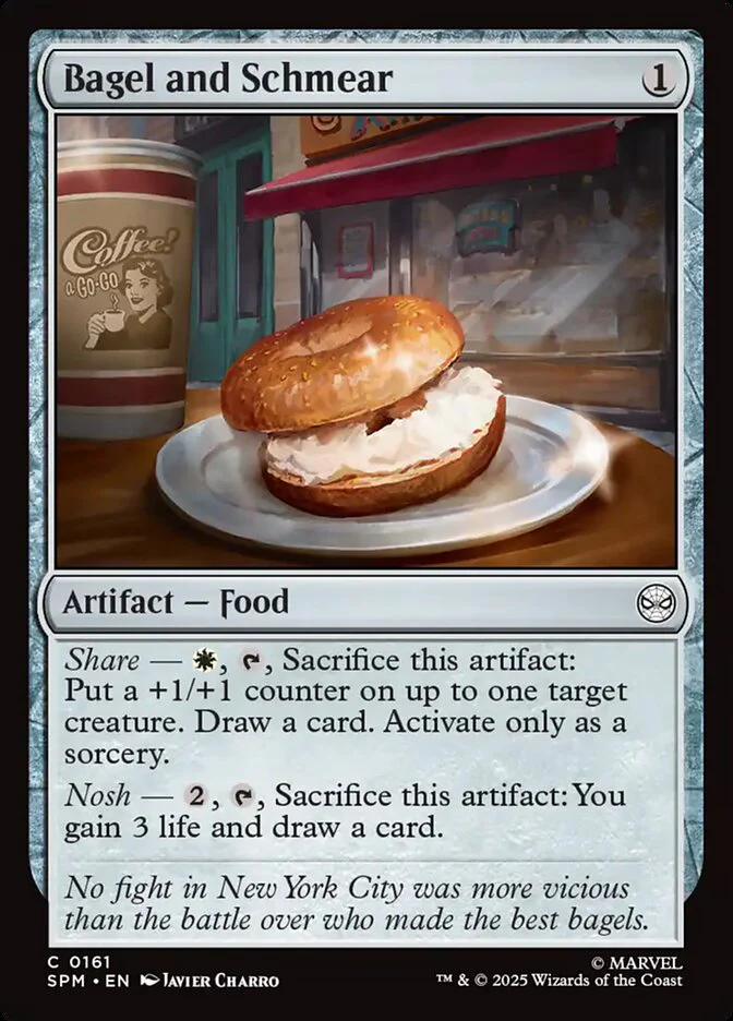 Bagel and Schmear (Foil)