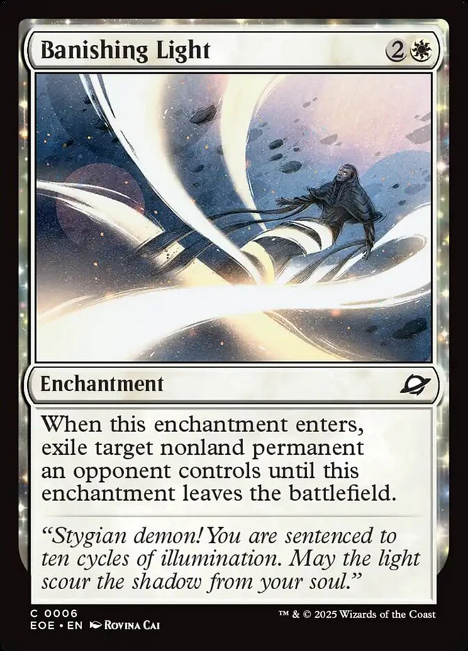 Banishing Light - Enchantment (Foil)