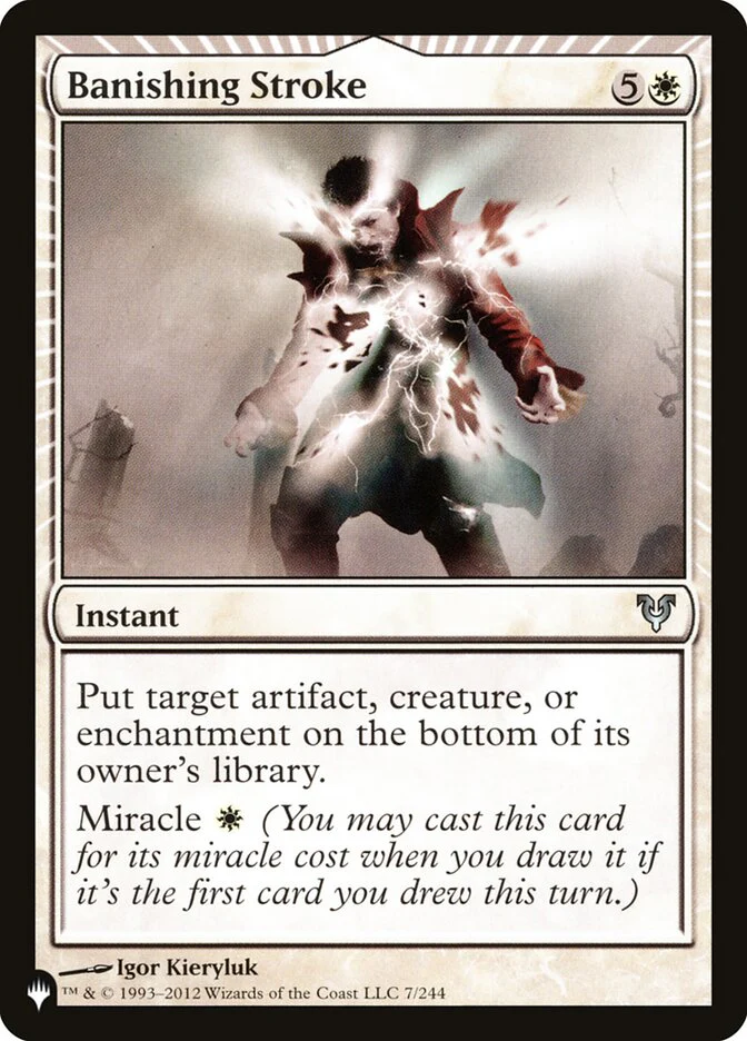 Banishing Stroke - Miracle