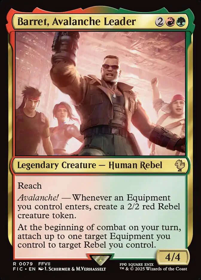 Barret, Avalanche Leader - Legendary