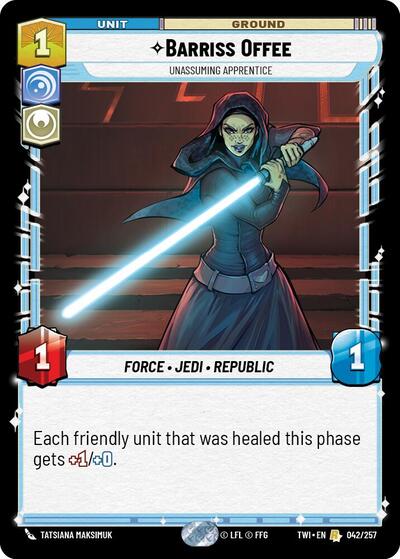 Barriss Offee - Unassuming Apprentice  - Foil