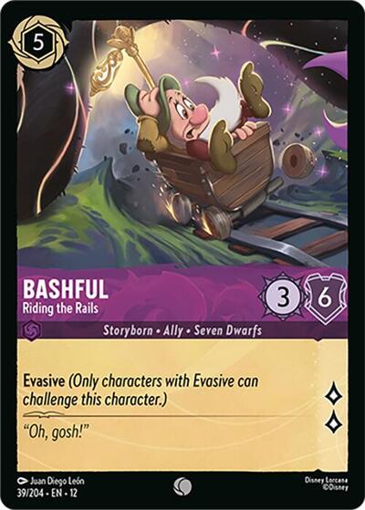 Bashful - Riding the Rails - Foil