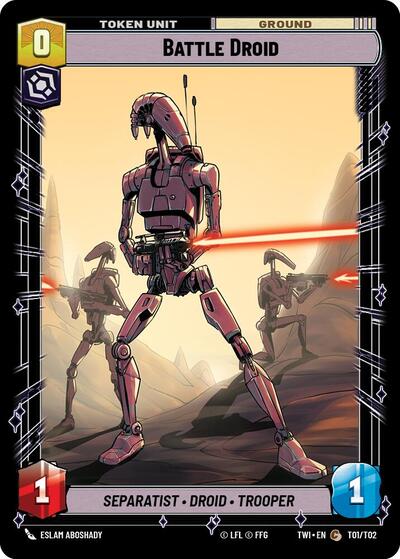 Battle Droid // Clone Trooper - Foil