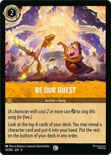 Be Our Guest - Foil