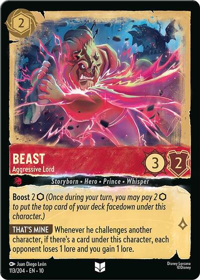 Beast - Aggressive Lord - Foil