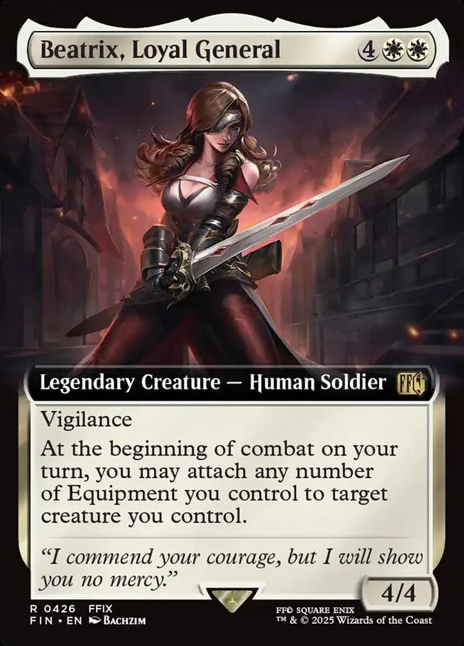 Beatrix, Loyal General - Extended Art - Legendary (Foil)