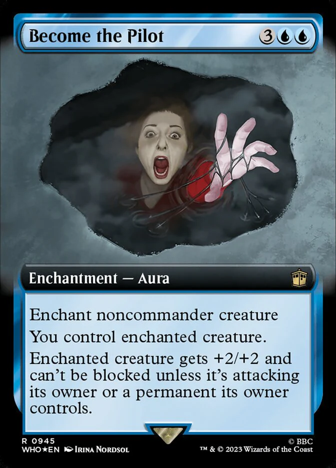 Become the Pilot - Extended Art - Surge Foil (Foil)