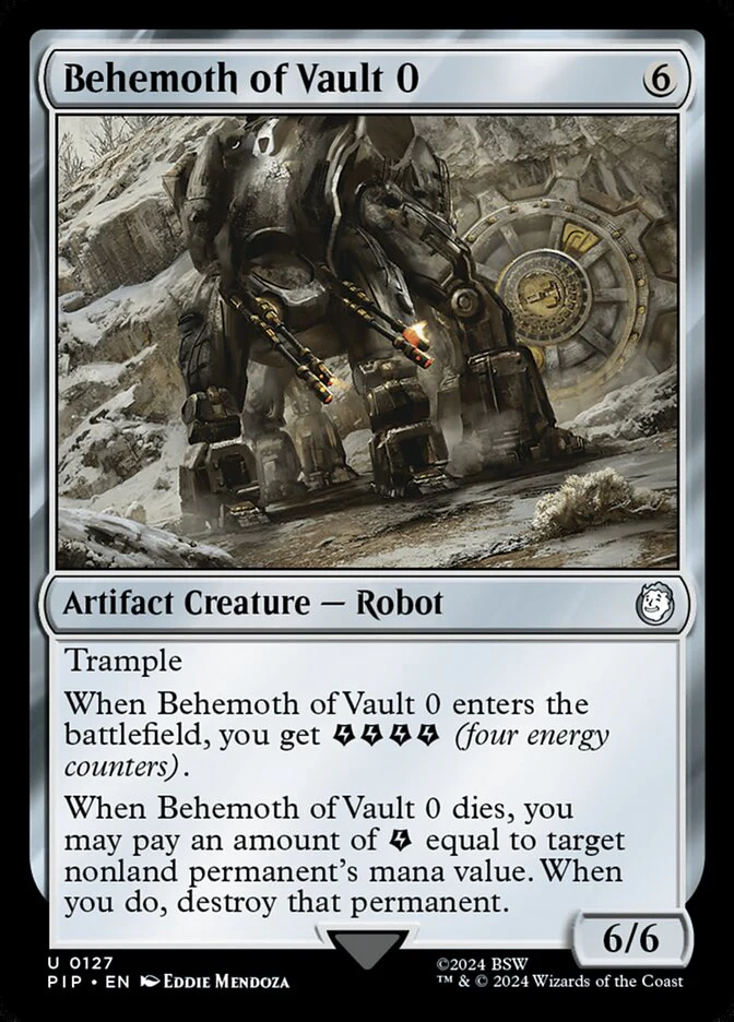 Behemoth of Vault 0 (Foil)