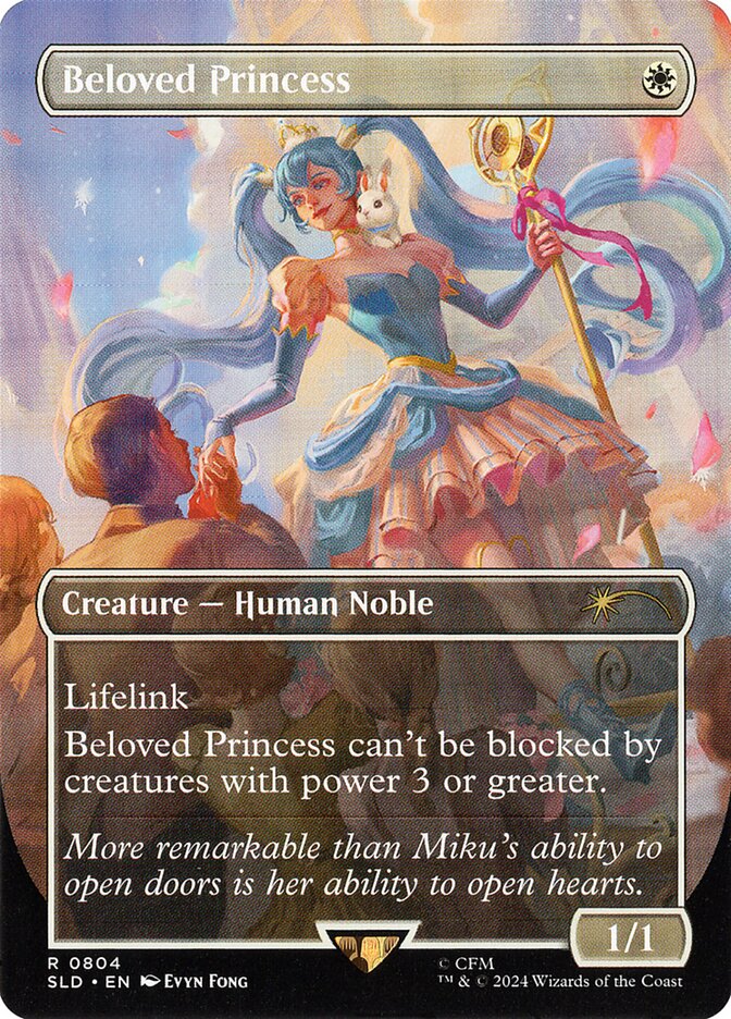 Beloved Princess - Borderless - Full Art - Inverted