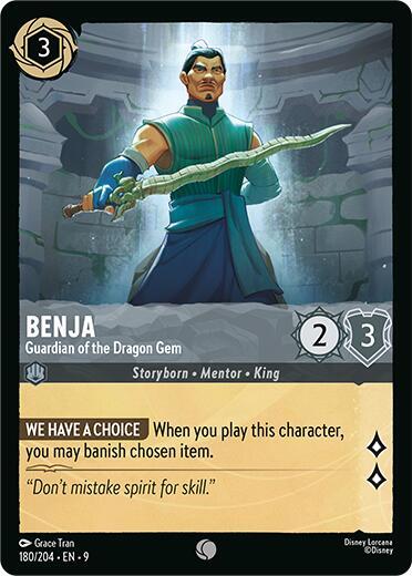 Benja - Guardian of the Dragon Gem - Foil