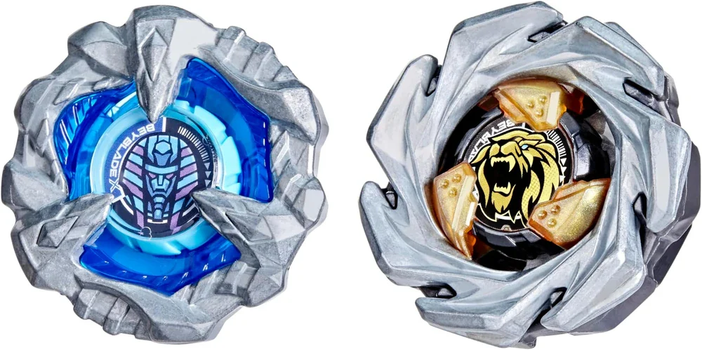 Beyblade X Cowl Sphinx 1-80GF & Crest Leon 7-60GN Dual Pack Set Hasbro - Image 2