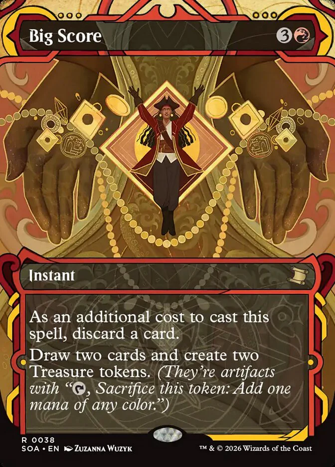 Big Score - Borderless - Inverted - Showcase (Foil)