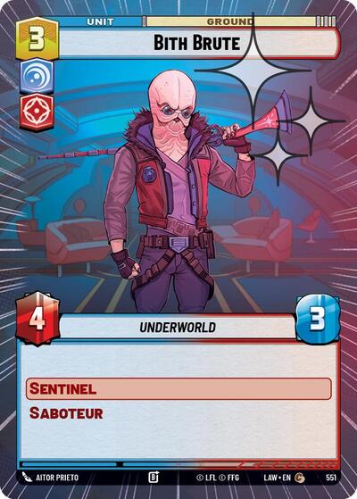 Bith Brute (Hyperspace) - Foil