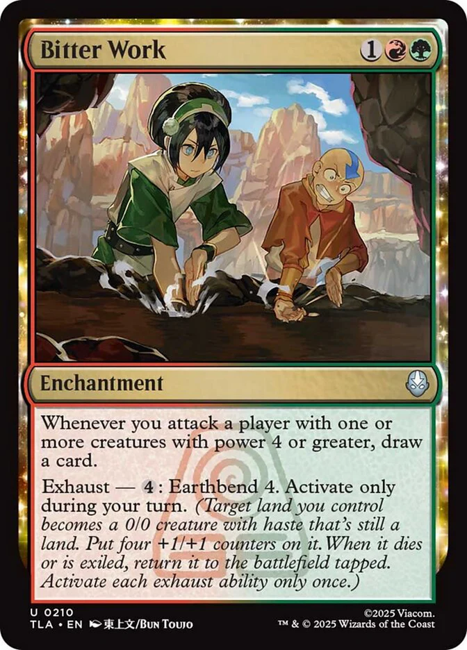 Bitter Work - Enchantment (Foil)
