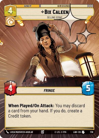 Bix Caleen - Selling Scrap (Hyperspace) - Foil