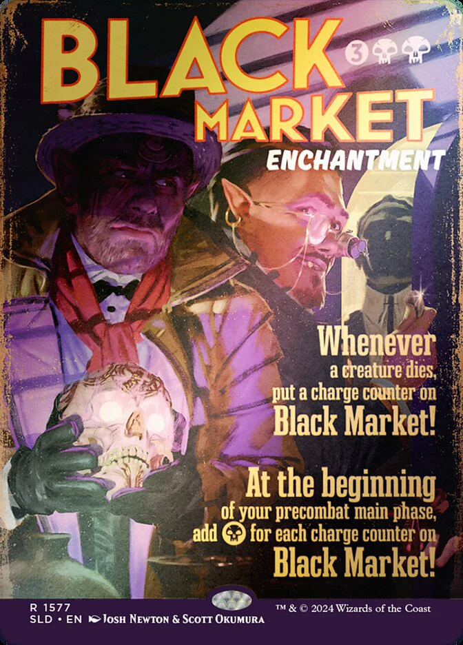 Black Market - Borderless - Full Art (Foil)