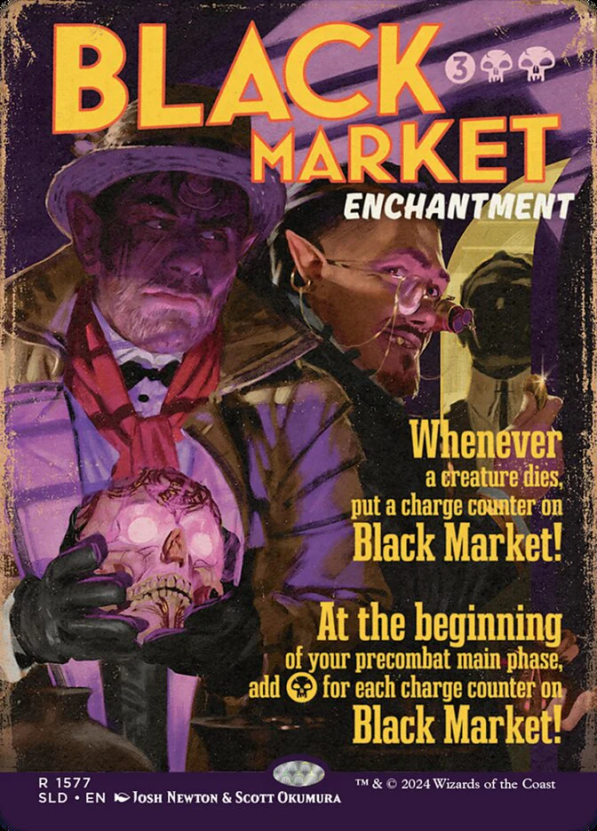 Black Market - Borderless - Full Art