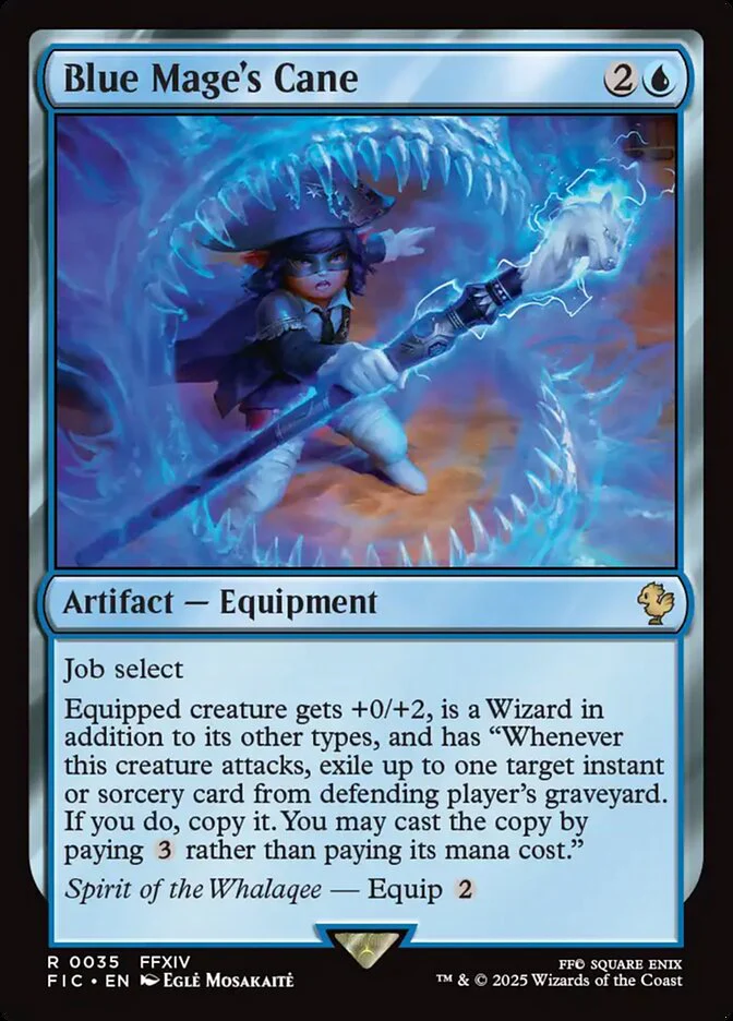Blue Mage's Cane (Foil)