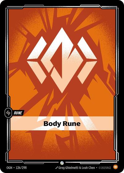 Body Rune - Foil