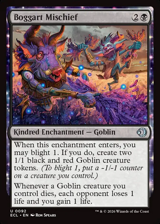 Boggart Mischief - Enchantment