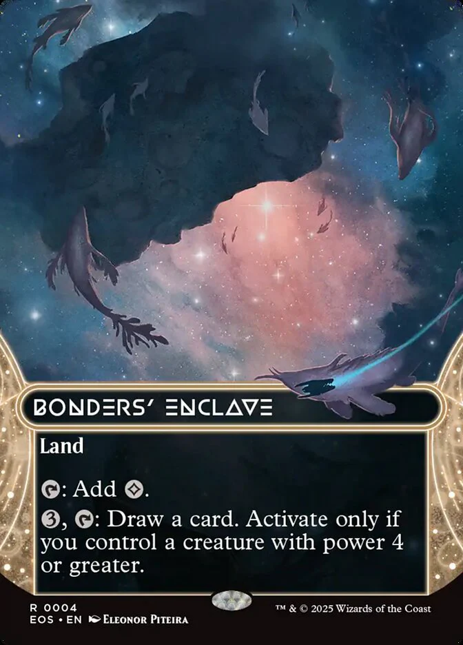 Bonders' Enclave - Borderless - Full Art - Inverted