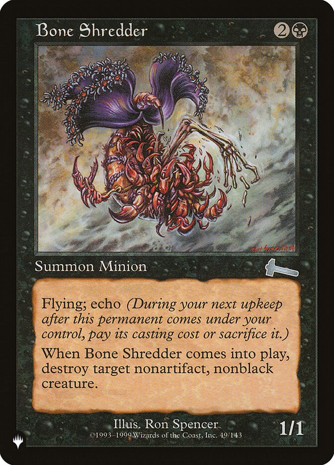 Bone Shredder - Retro Frame