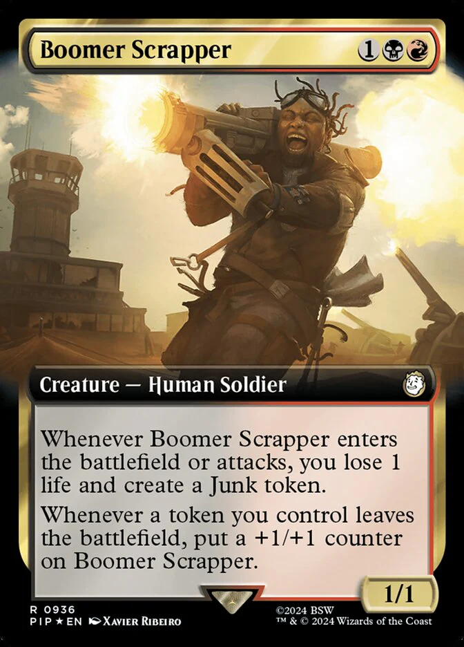 Boomer Scrapper - Extended Art - Surge Foil (Foil)