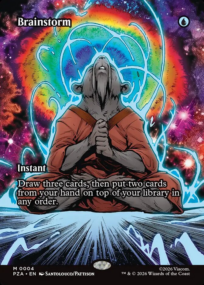 Brainstorm - Borderless - Full Art (Foil)