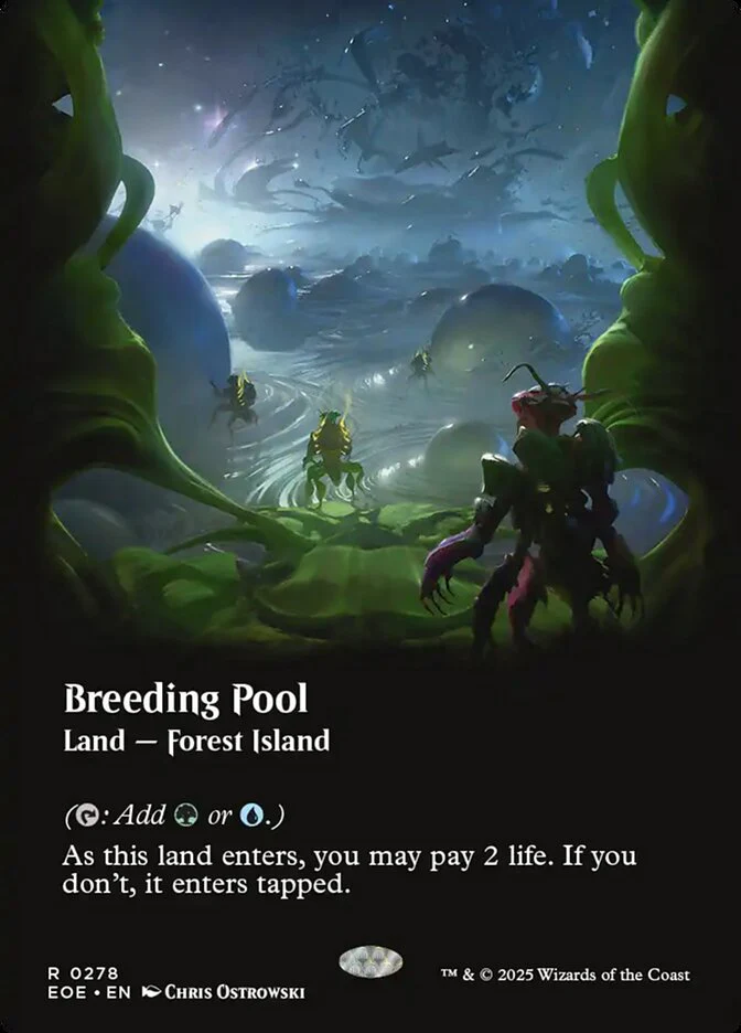 Breeding Pool - Borderless - Extended Art