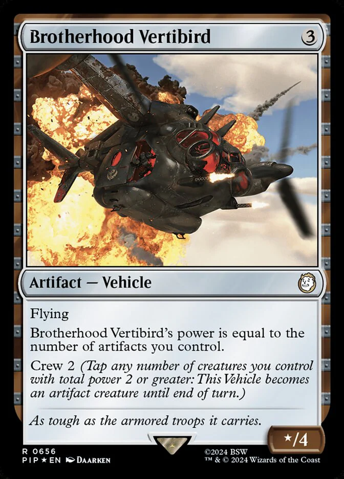 Brotherhood Vertibird - Surge Foil (Foil)
