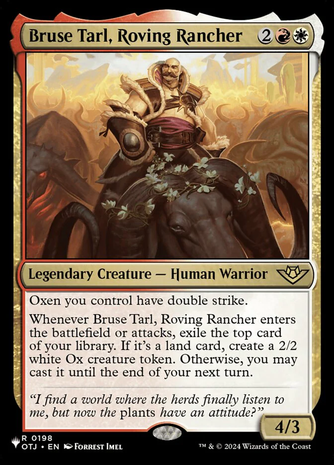 Bruse Tarl, Roving Rancher - Legendary