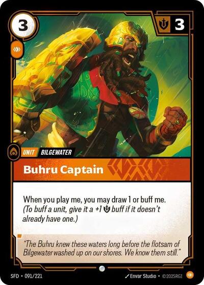 Buhru Captain - Foil