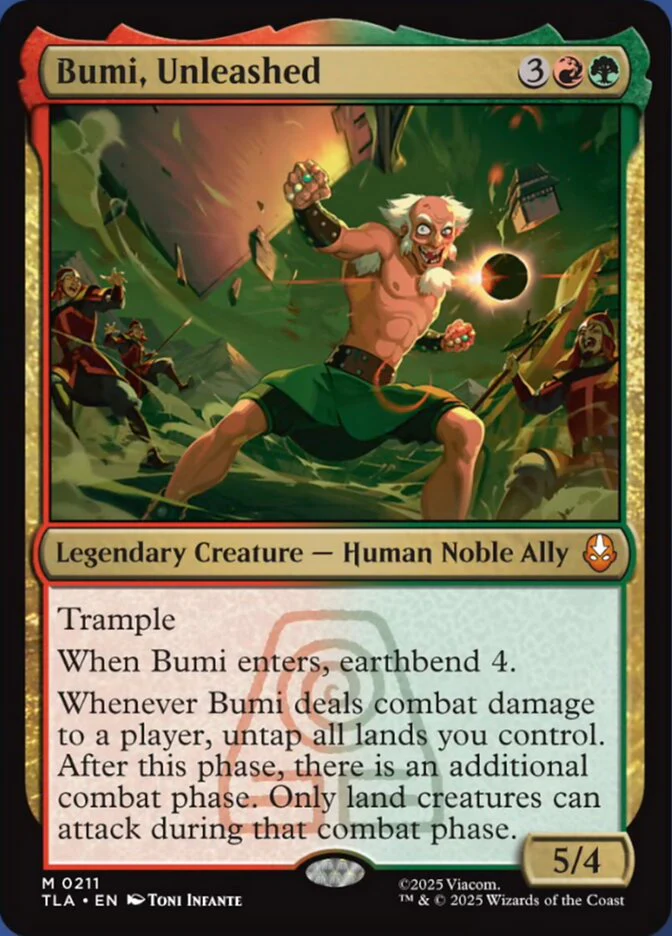 Bumi, Unleashed - Legendary (Foil)