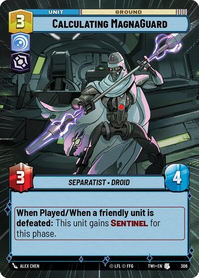 Calculating MagnaGuard  (Hyperspace) - Foil