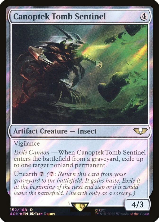 Canoptek Tomb Sentinel - Surge Foil (Foil)